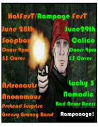 Hatfest Rampage fest poster pic